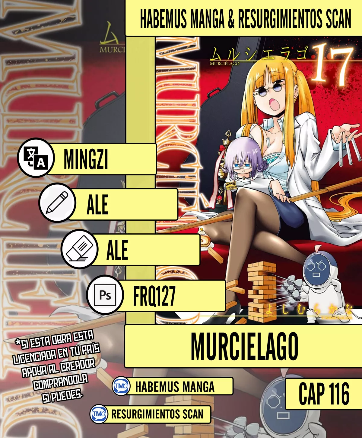 Murcielago Capítulo 116 - Page 1