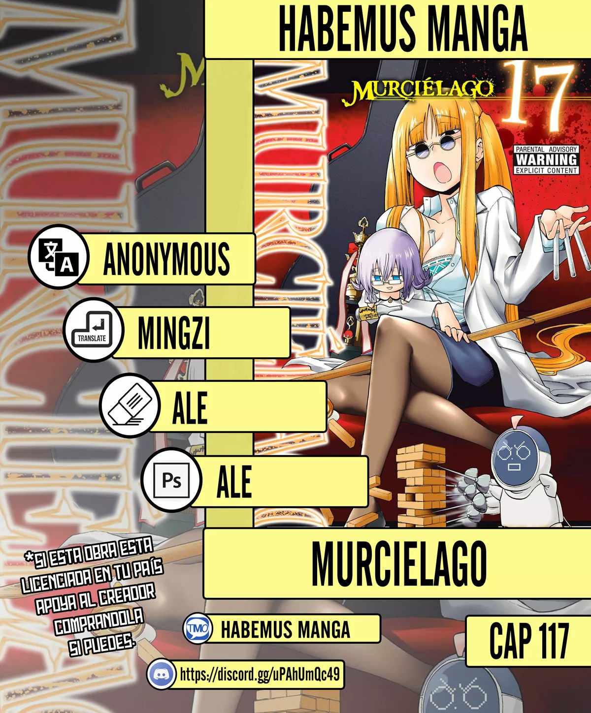 Murcielago Capítulo 117 - Page 1