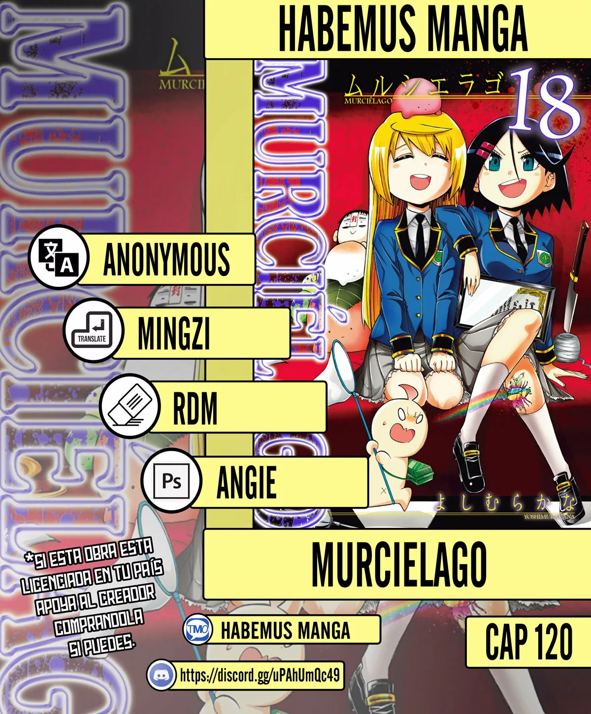 Murcielago Capítulo 120 - Page 1