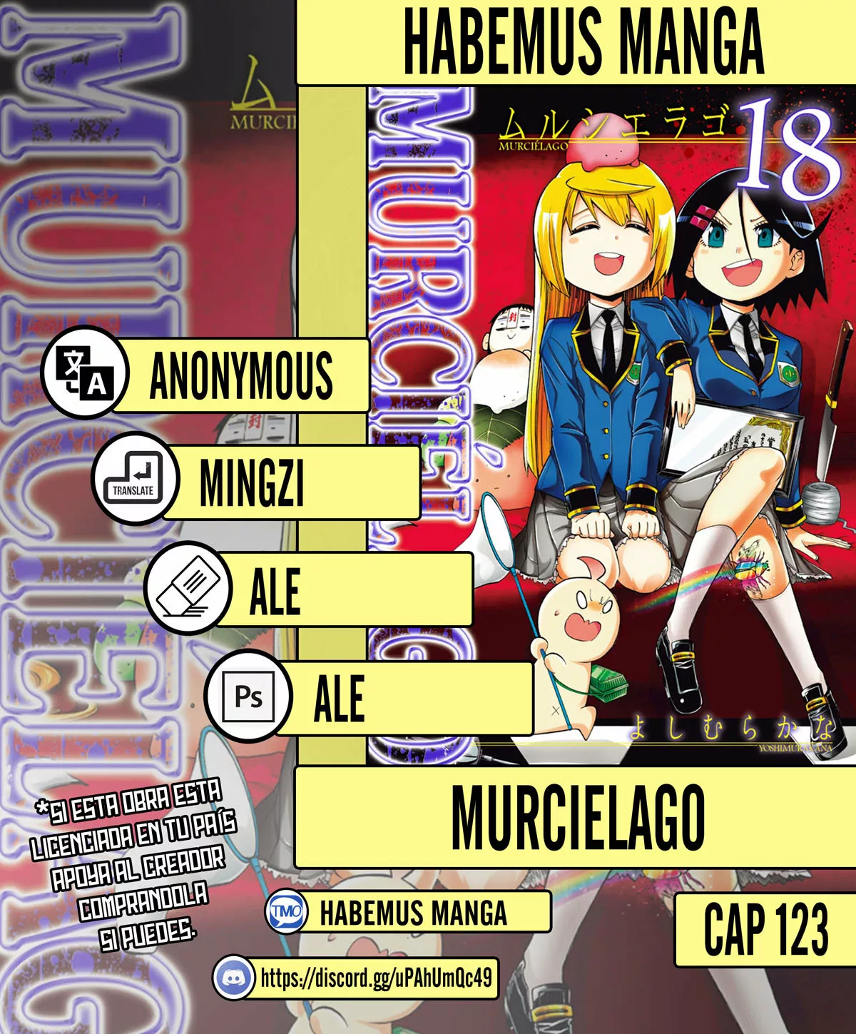 Murcielago Capítulo 123 - Page 1