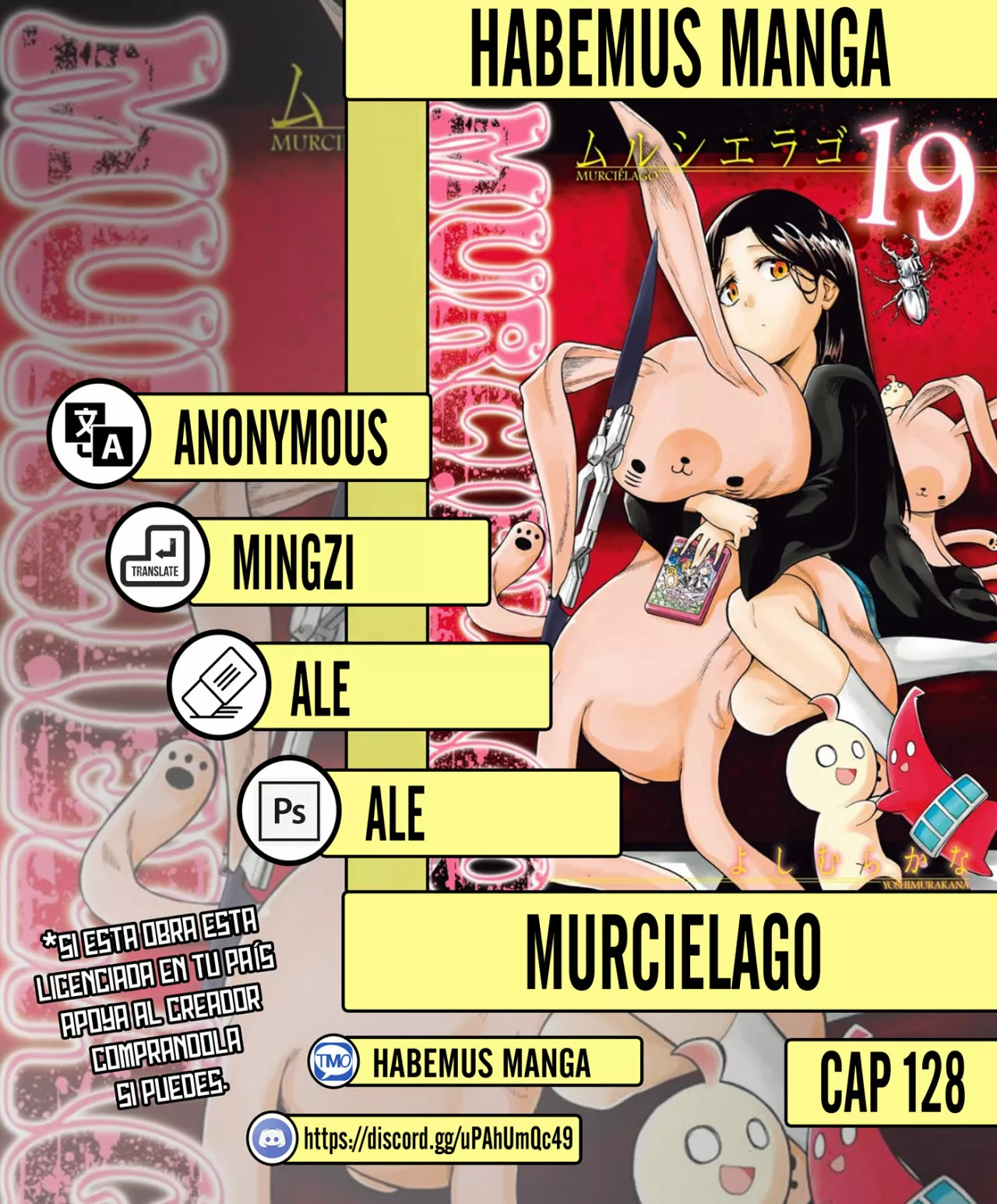 Murcielago Capítulo 128 - Page 1