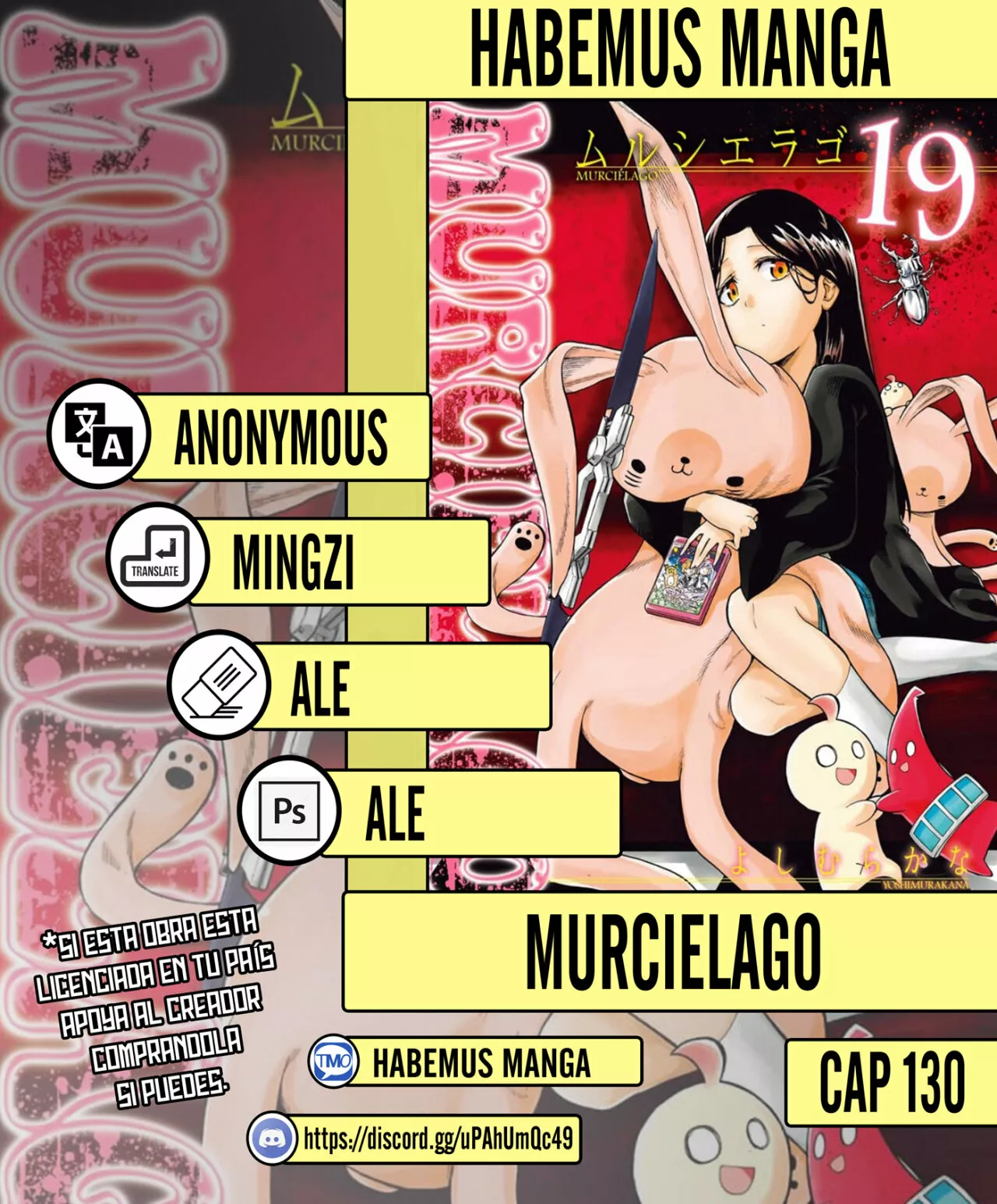 Murcielago Capítulo 130 - Page 1