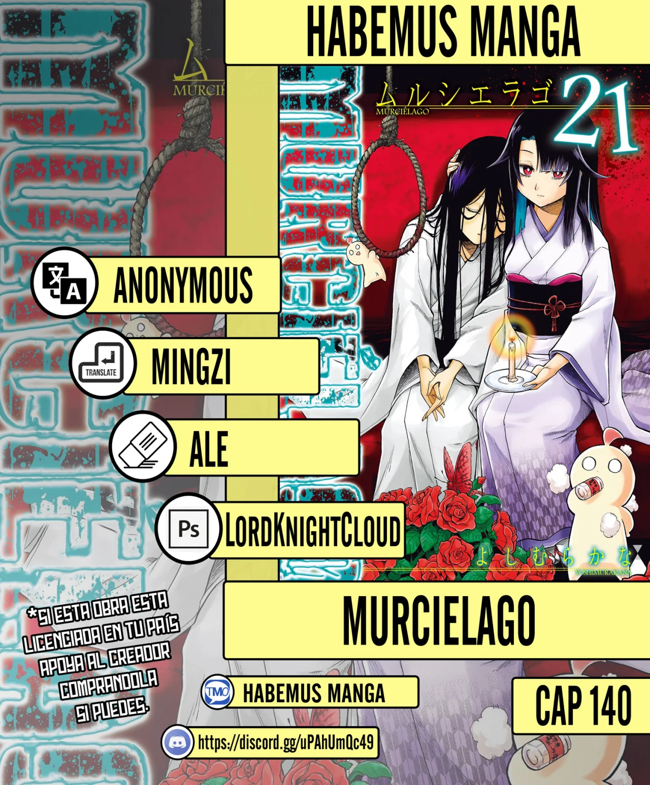 Murcielago Capítulo 140 - Page 1