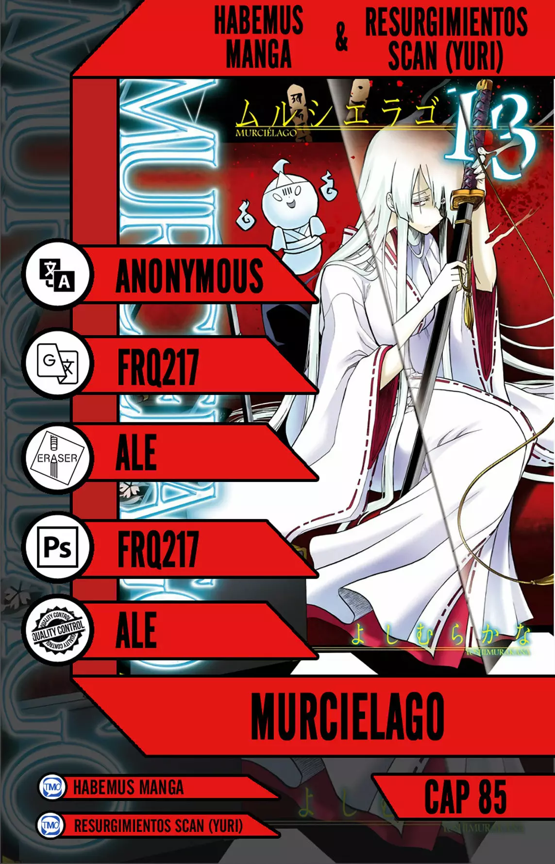 Murcielago Capítulo 85 - Page 1