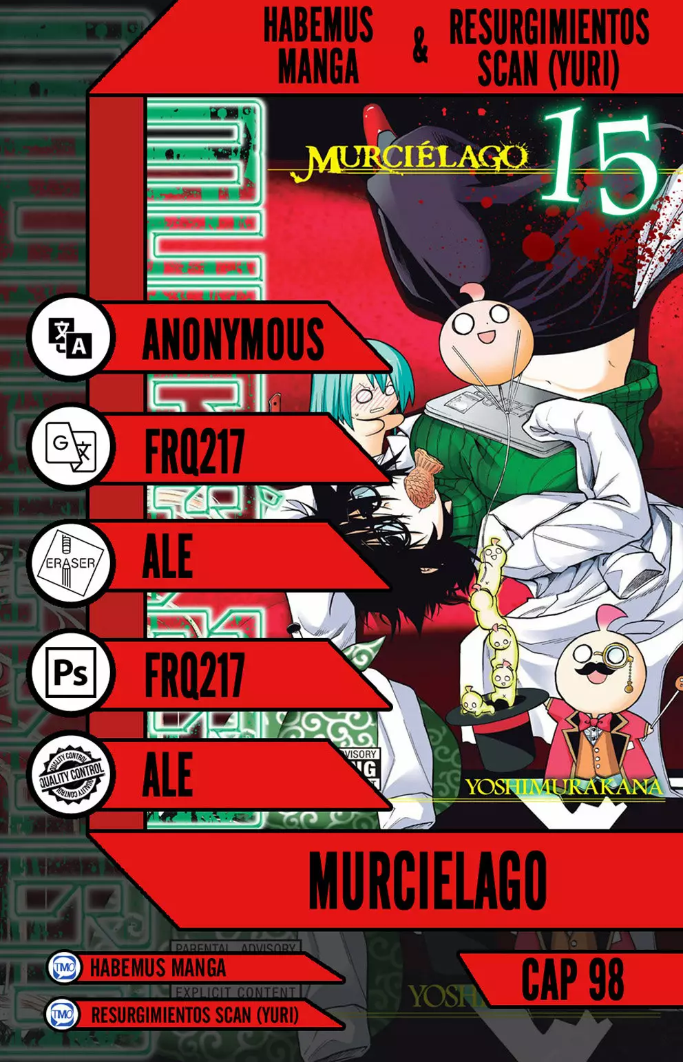 Murcielago Capítulo 98 - Page 1