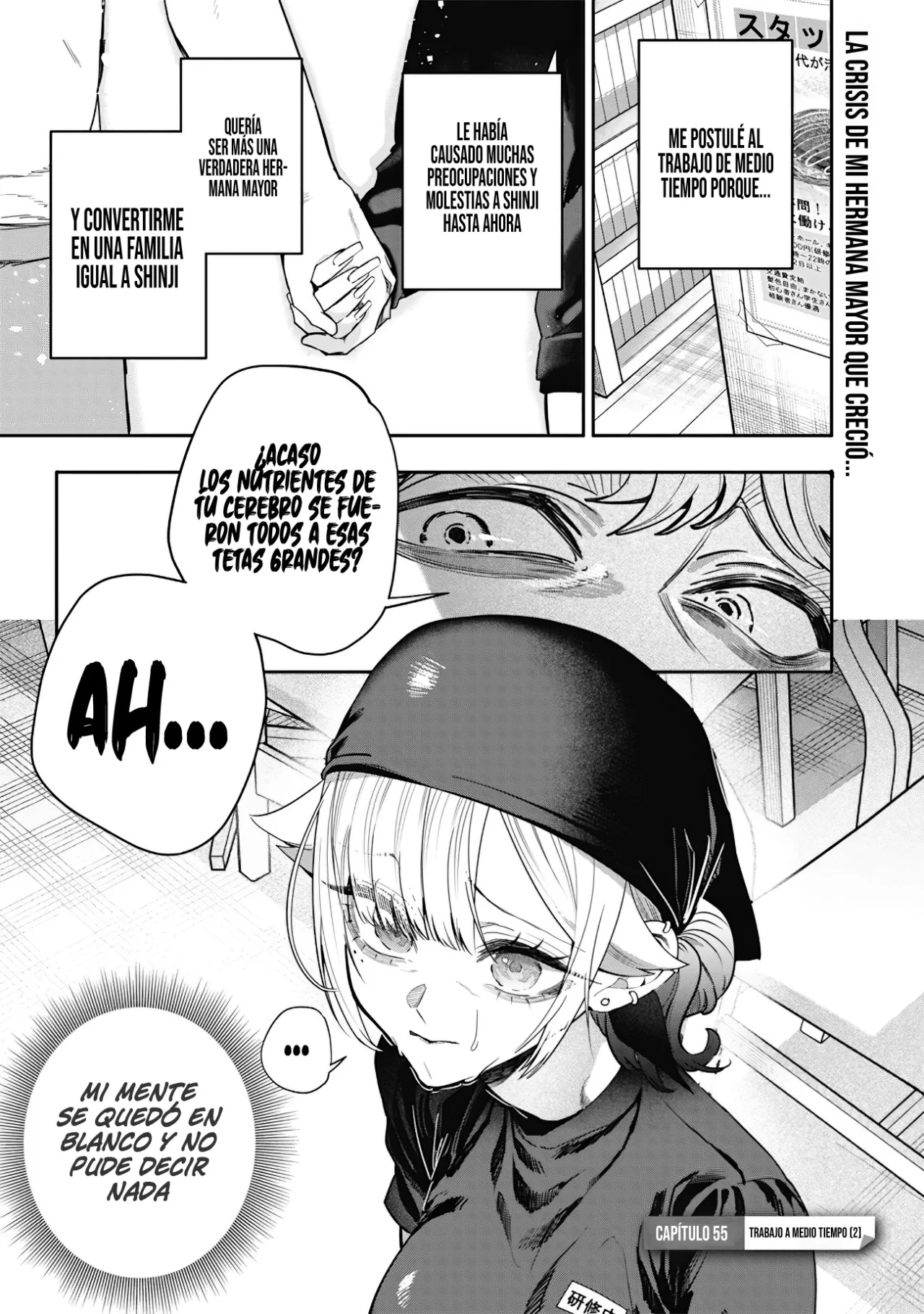 Kusobitch na Gal Ane wo Wakaraseru Hanashi Capítulo 55 - Page 6