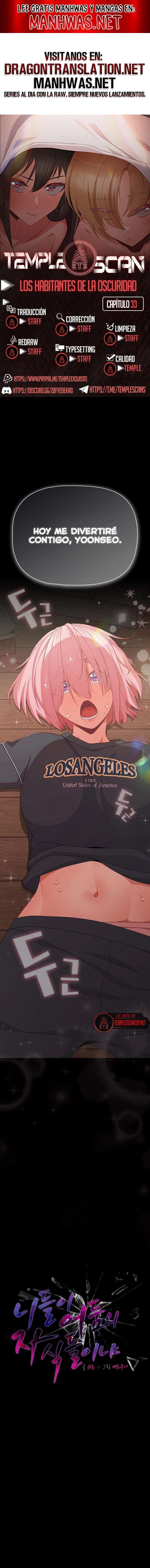 Seres de Oscuridad Capítulo 33 - Page 1