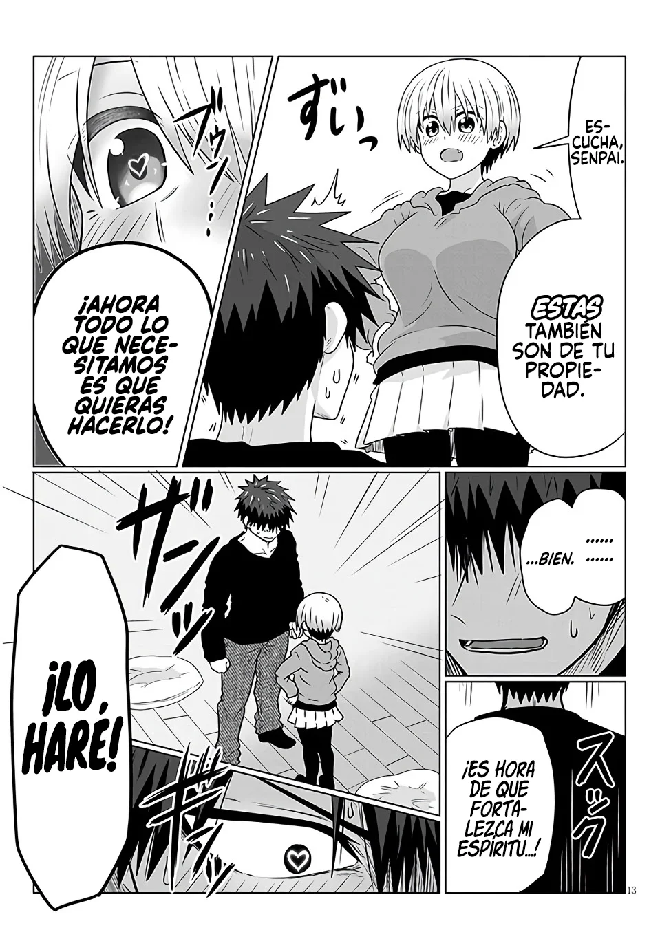 Uzaki-chan wa Asobitai! Capítulo 100 - Page 14