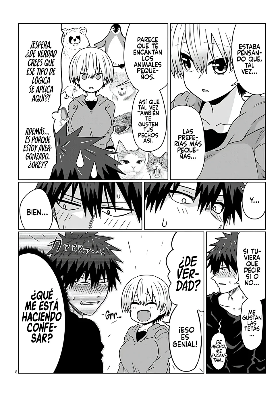 Uzaki-chan wa Asobitai! Capítulo 100 - Page 9