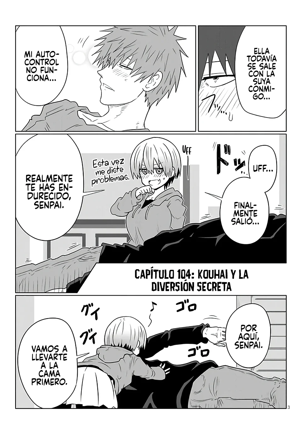 Uzaki-chan wa Asobitai! Capítulo 104 - Page 5