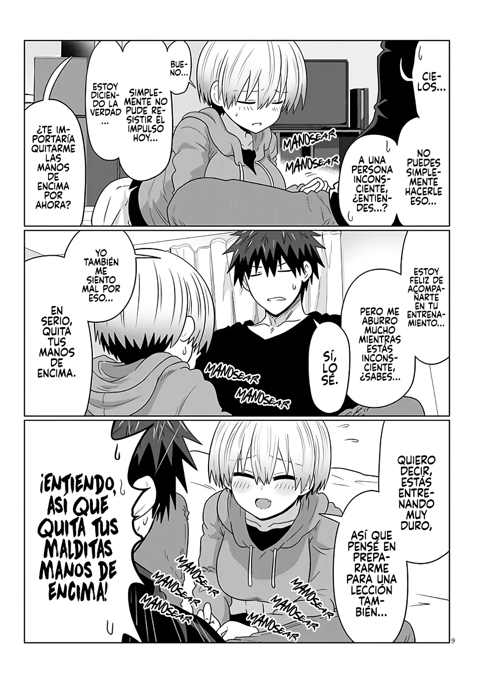 Uzaki-chan wa Asobitai! Capítulo 105 - Page 11