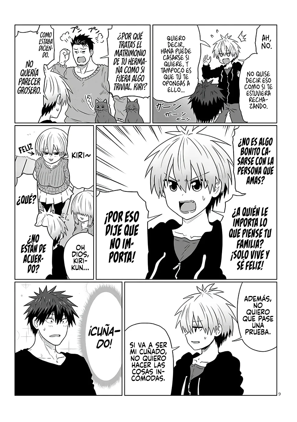 Uzaki-chan wa Asobitai! Capítulo 109 - Page 11