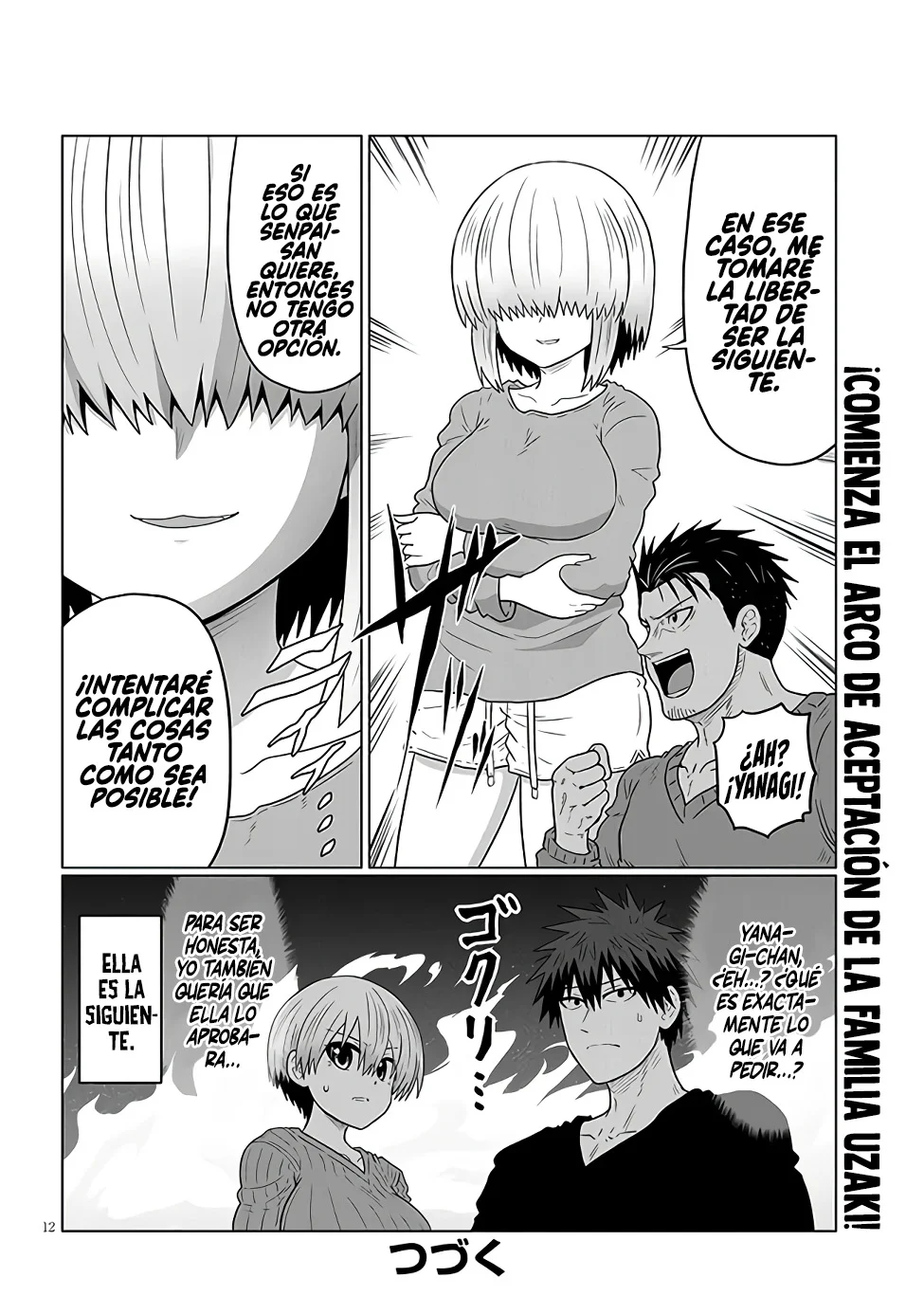 Uzaki-chan wa Asobitai! Capítulo 109 - Page 14