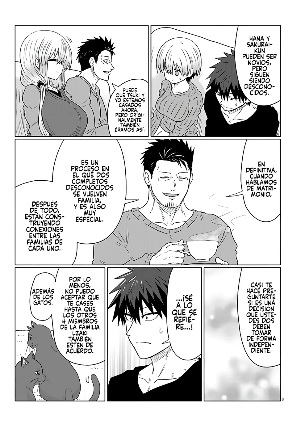 Uzaki-chan wa Asobitai! Capítulo 109 - Page 7