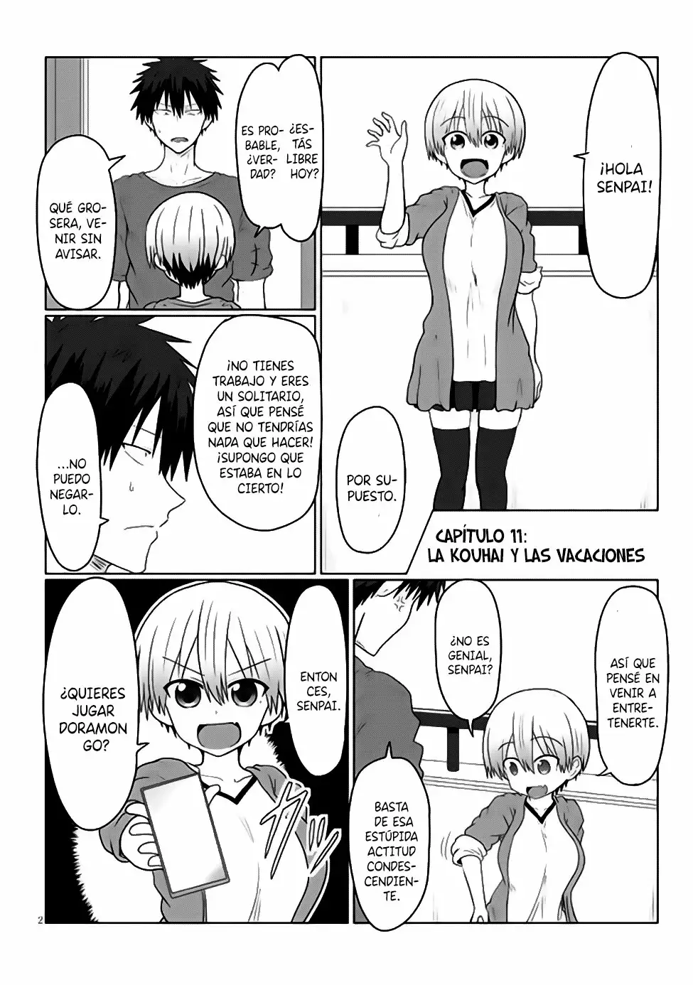 Uzaki-chan wa Asobitai! Capítulo 11 - Page 3