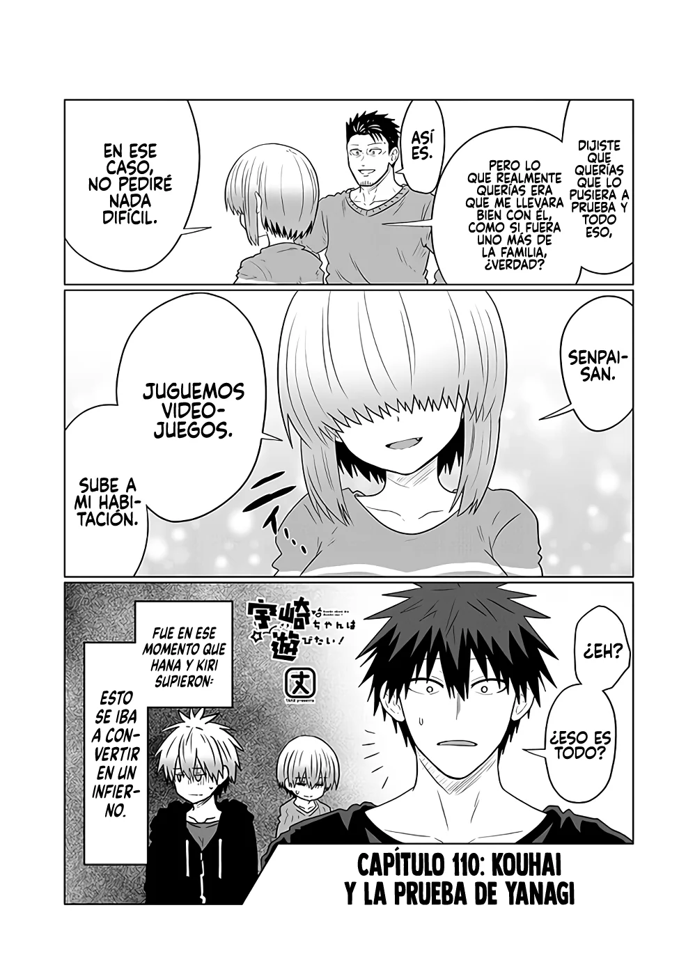 Uzaki-chan wa Asobitai! Capítulo 110 - Page 3