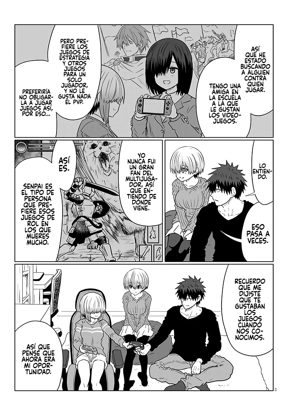 Uzaki-chan wa Asobitai! Capítulo 110 - Page 5