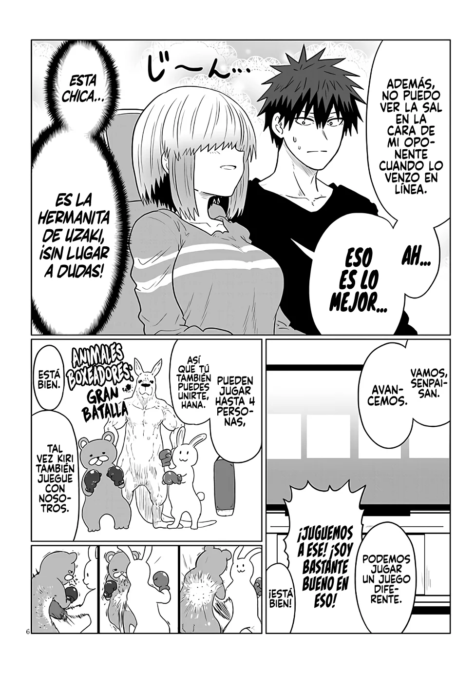 Uzaki-chan wa Asobitai! Capítulo 110 - Page 8