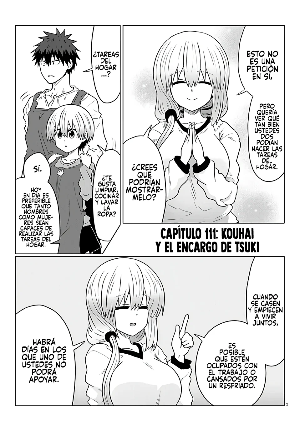 Uzaki-chan wa Asobitai! Capítulo 111 - Page 5