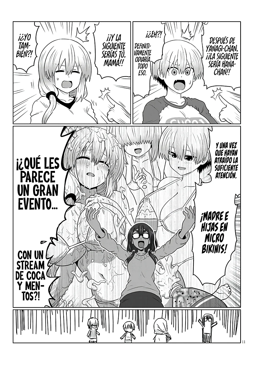 Uzaki-chan wa Asobitai! Capítulo 117 - Page 12