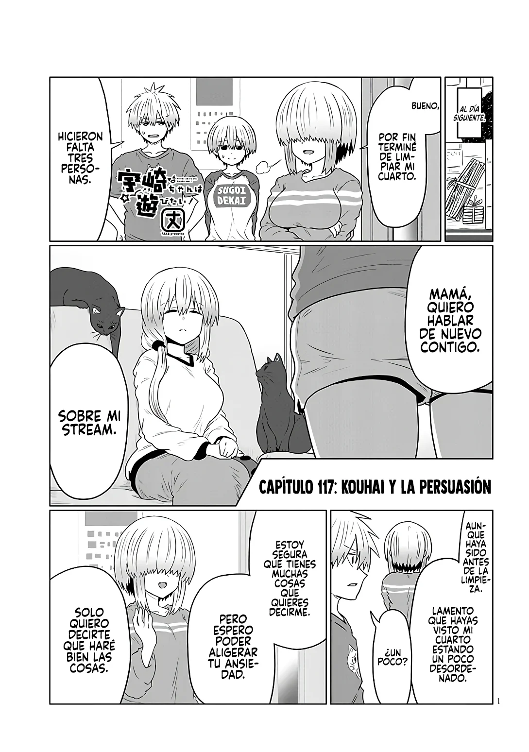 Uzaki-chan wa Asobitai! Capítulo 117 - Page 3