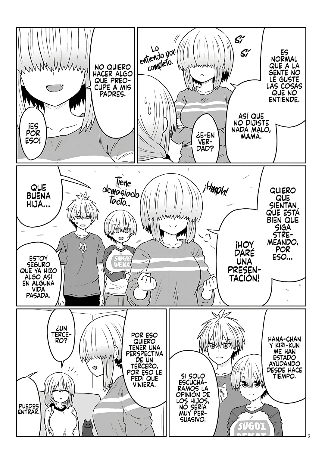 Uzaki-chan wa Asobitai! Capítulo 117 - Page 5