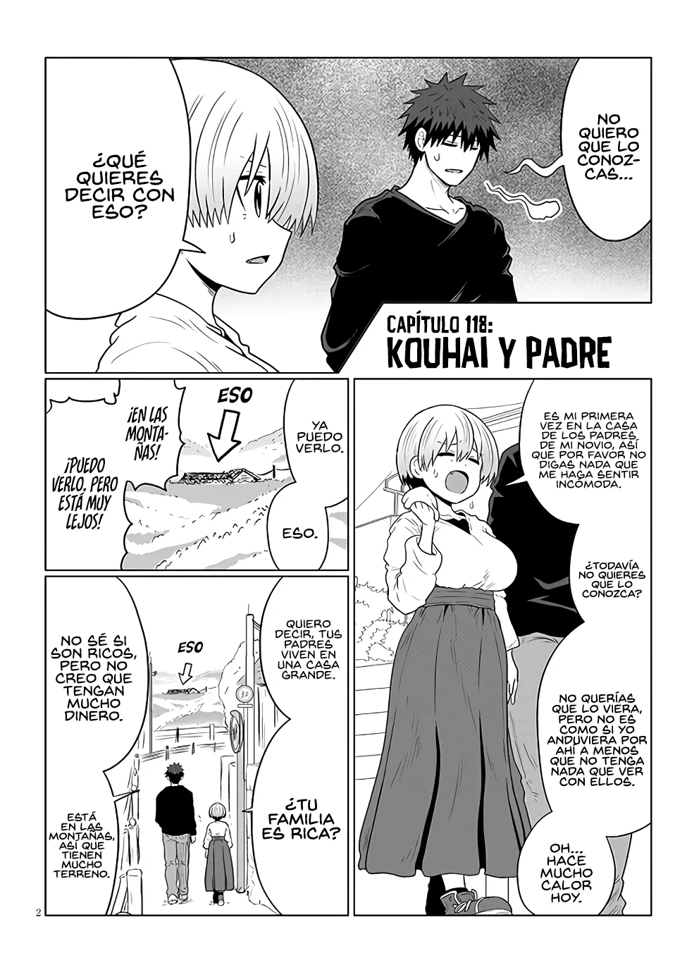 Uzaki-chan wa Asobitai! Capítulo 118 - Page 4