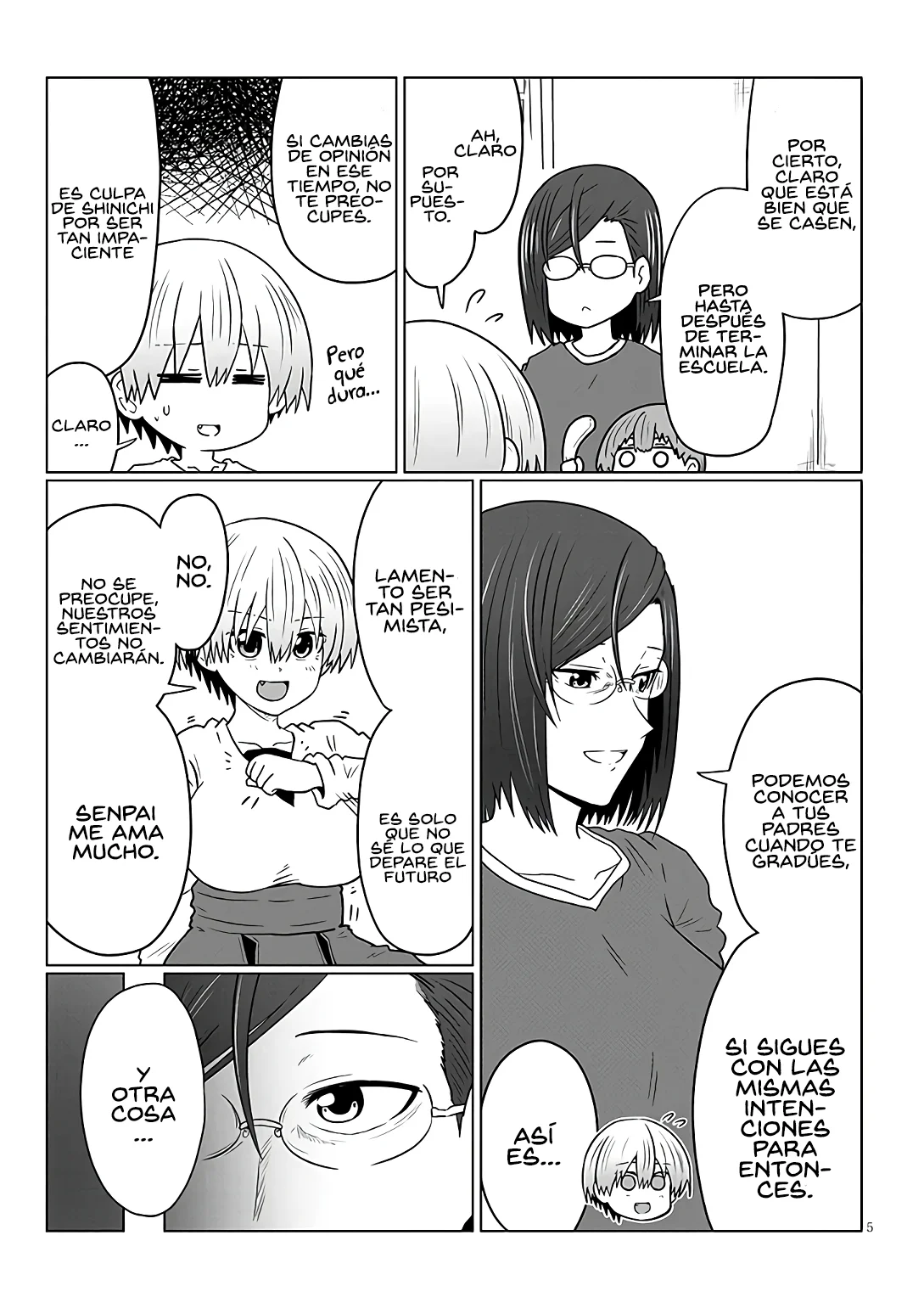 Uzaki-chan wa Asobitai! Capítulo 119 - Page 7