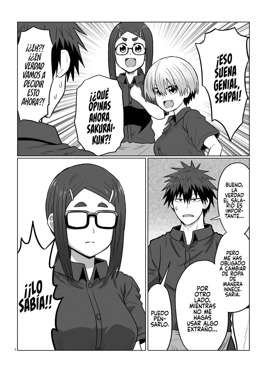 Uzaki-chan wa Asobitai! Capítulo 121 - Page 6