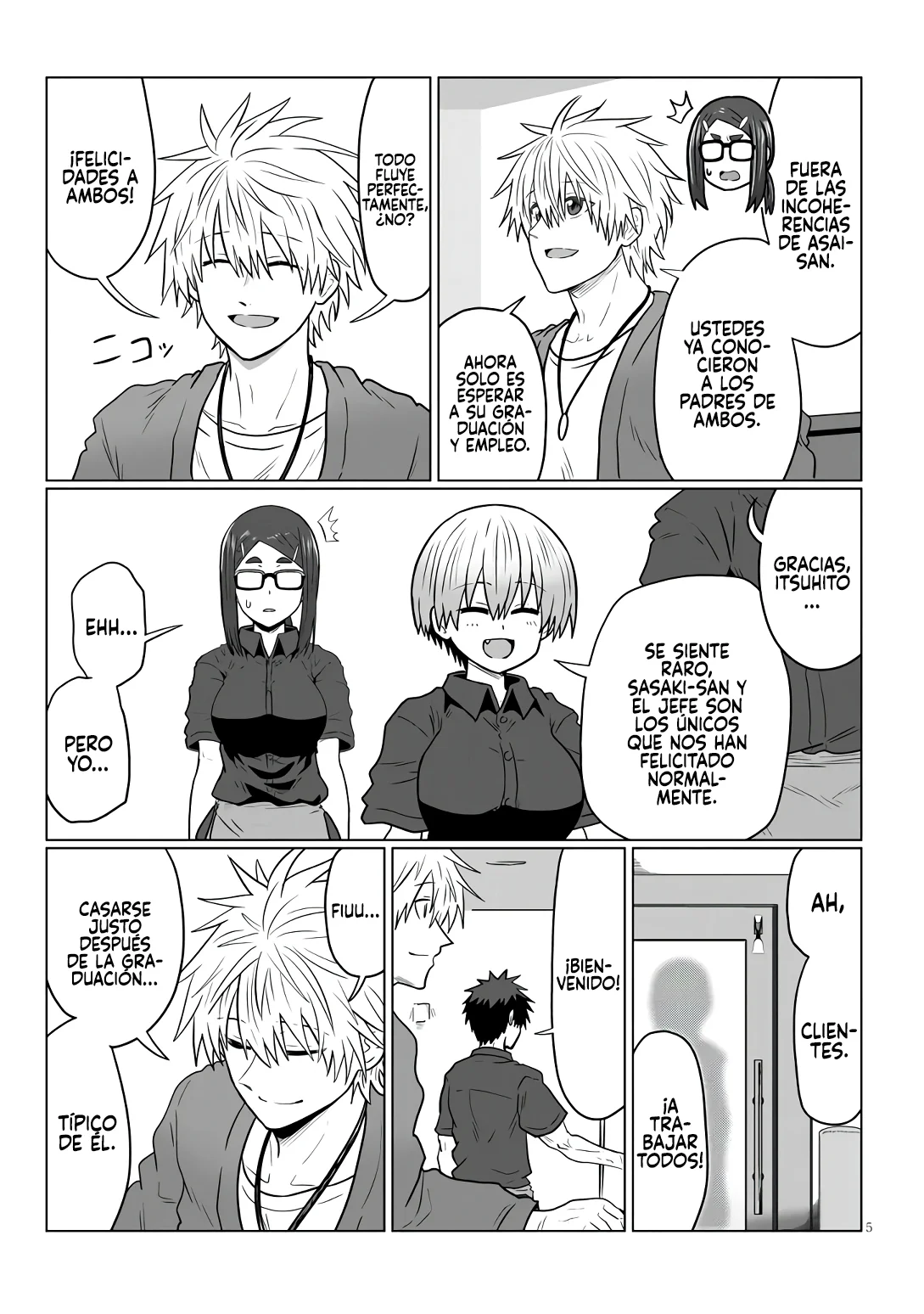 Uzaki-chan wa Asobitai! Capítulo 121 - Page 7