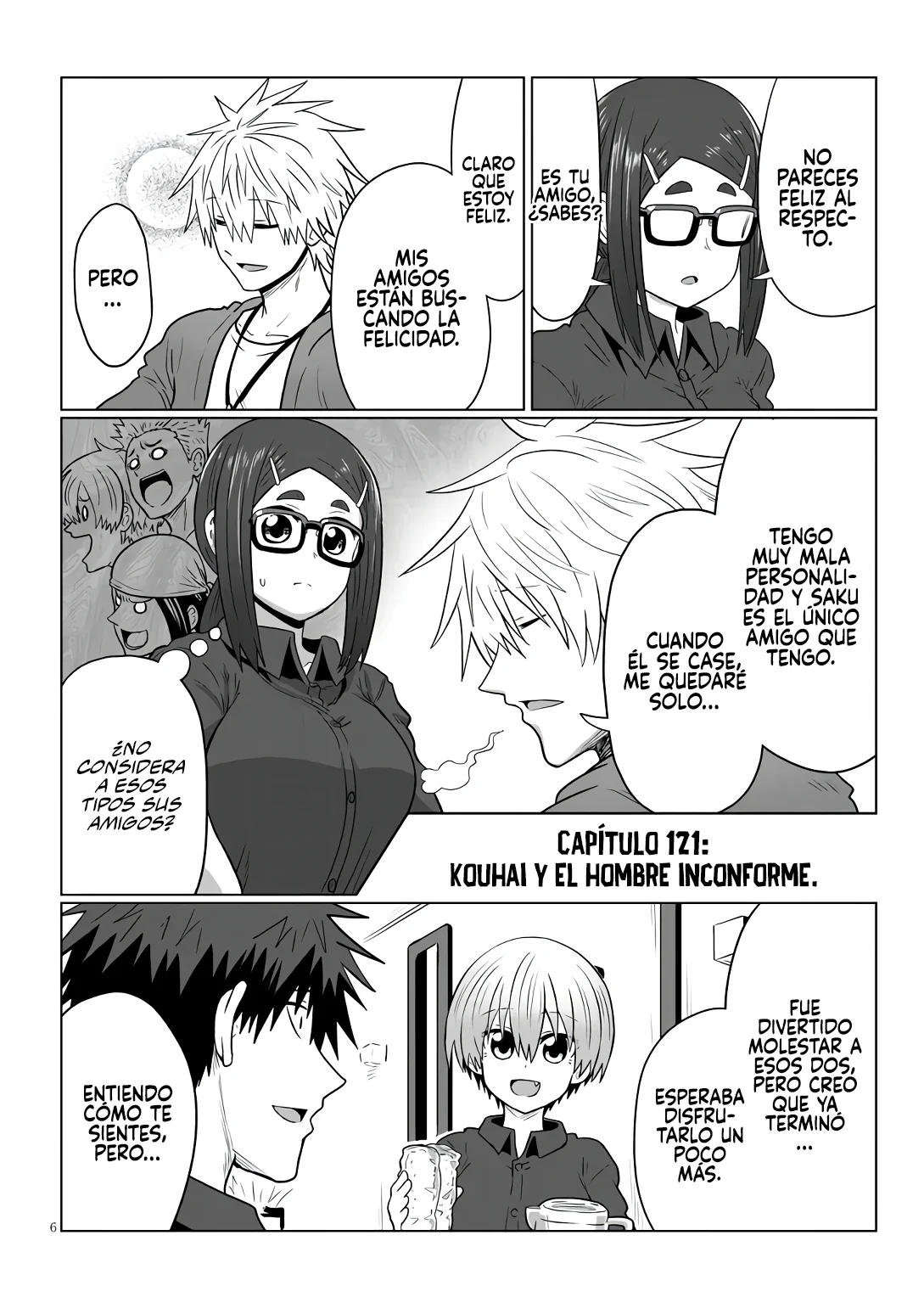 Uzaki-chan wa Asobitai! Capítulo 121 - Page 8
