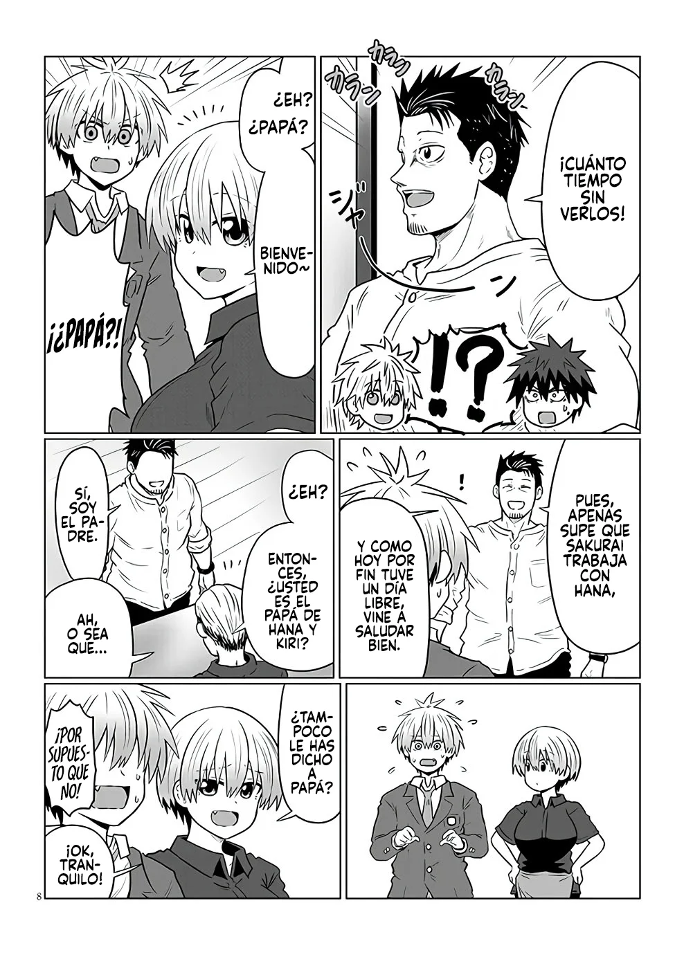 Uzaki-chan wa Asobitai! Capítulo 124 - Page 10