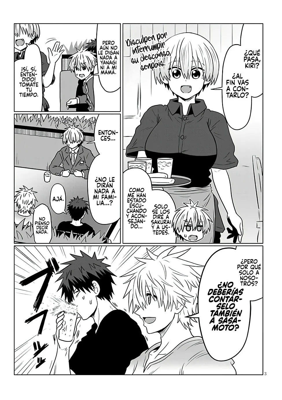 Uzaki-chan wa Asobitai! Capítulo 124 - Page 5