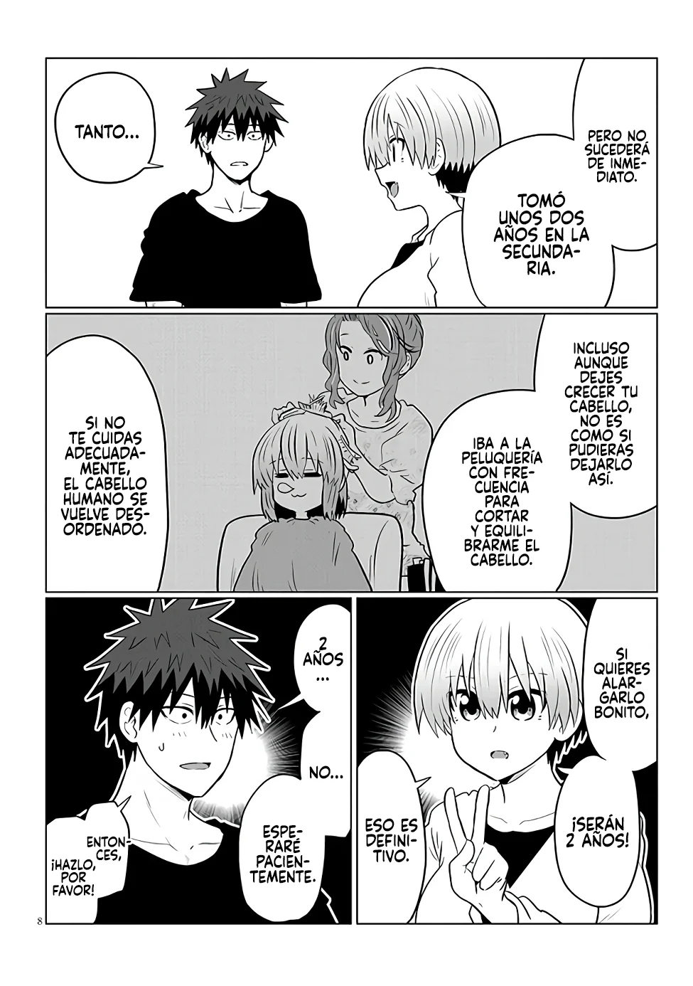 Uzaki-chan wa Asobitai! Capítulo 125 - Page 10