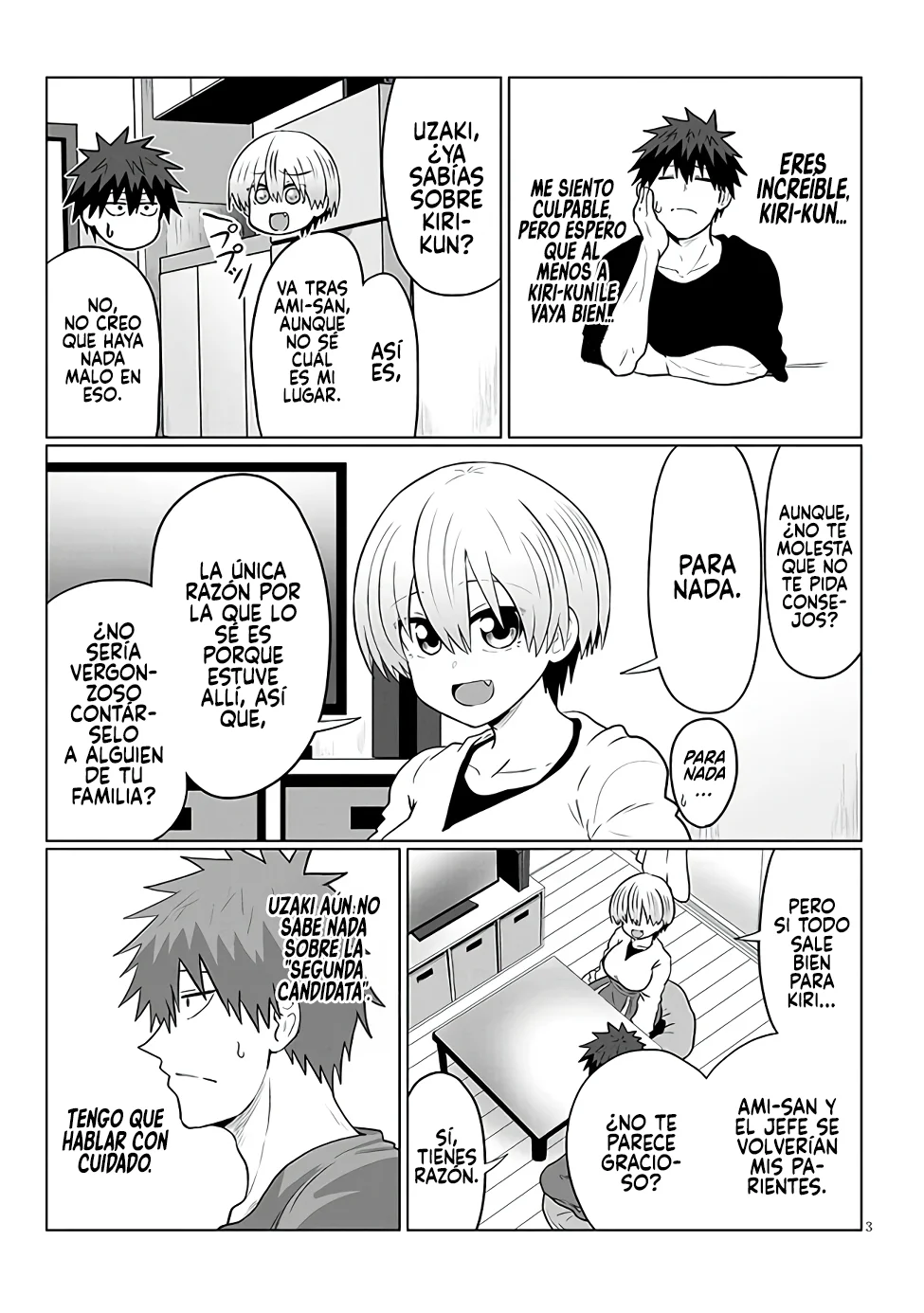 Uzaki-chan wa Asobitai! Capítulo 125 - Page 5