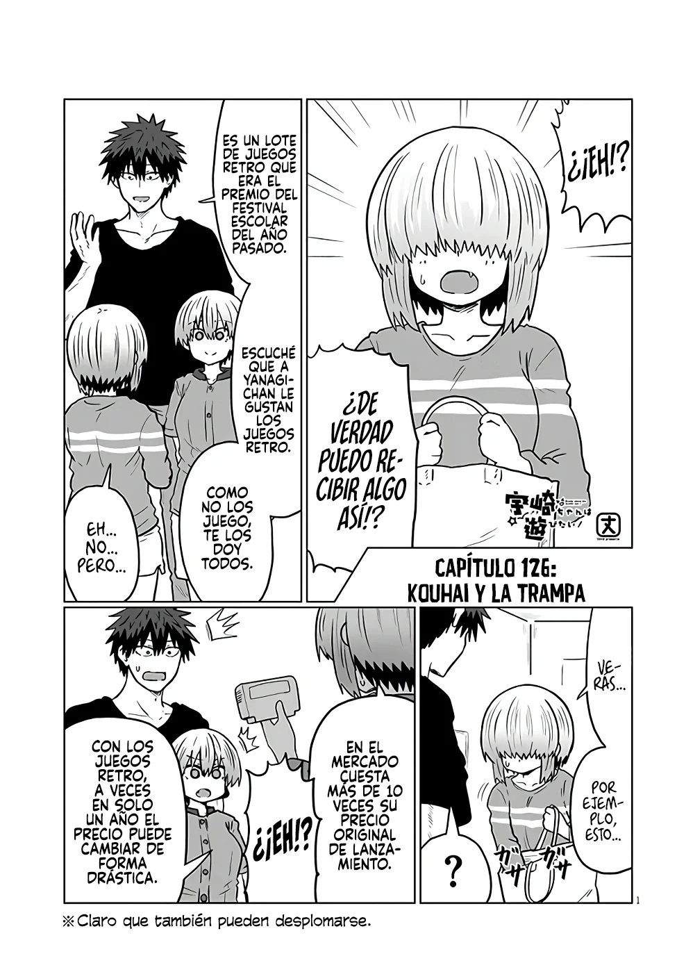 Uzaki-chan wa Asobitai! Capítulo 126 - Page 3