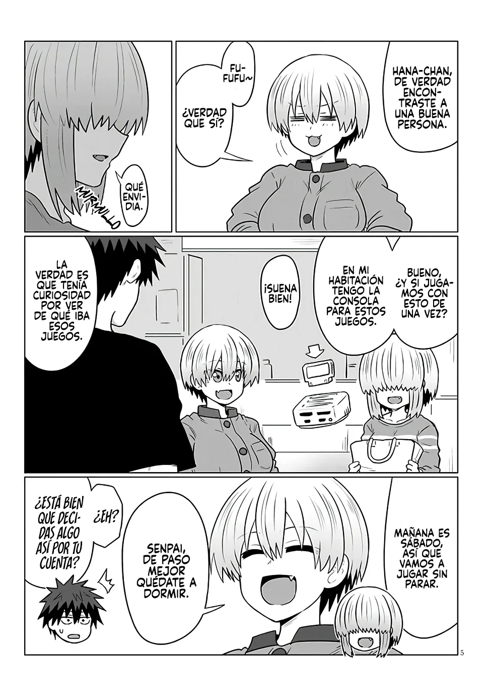 Uzaki-chan wa Asobitai! Capítulo 126 - Page 7