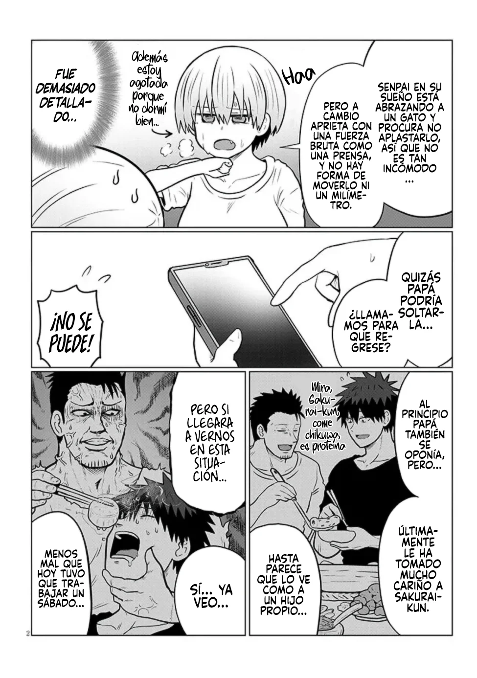 Uzaki-chan wa Asobitai! Capítulo 127 - Page 4