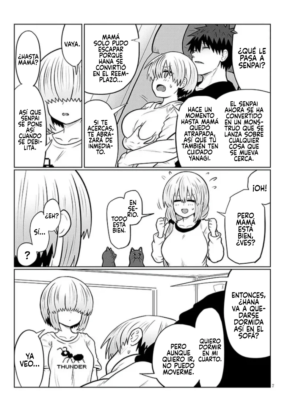 Uzaki-chan wa Asobitai! Capítulo 127 - Page 9