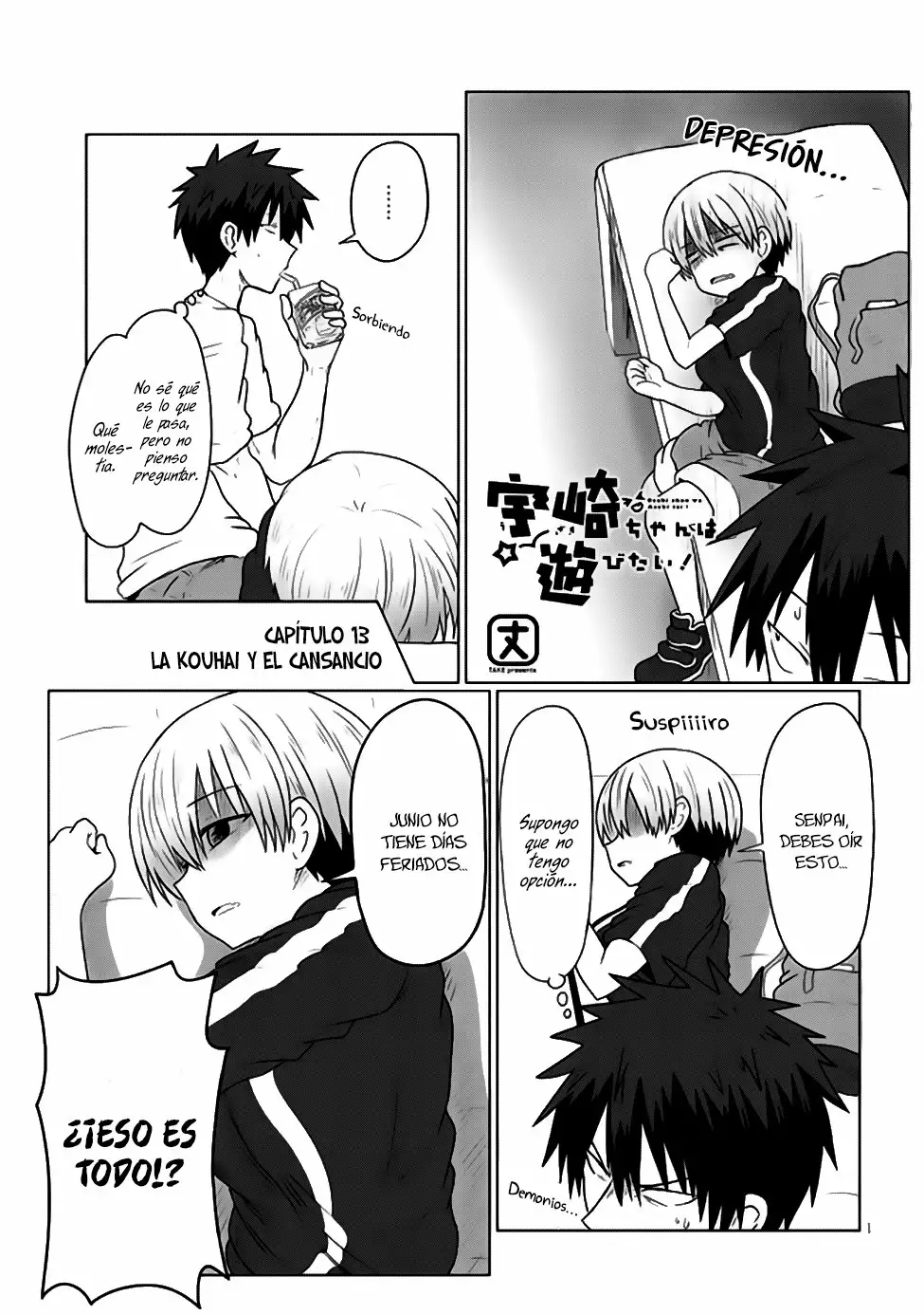 Uzaki-chan wa Asobitai! Capítulo 13 - Page 2