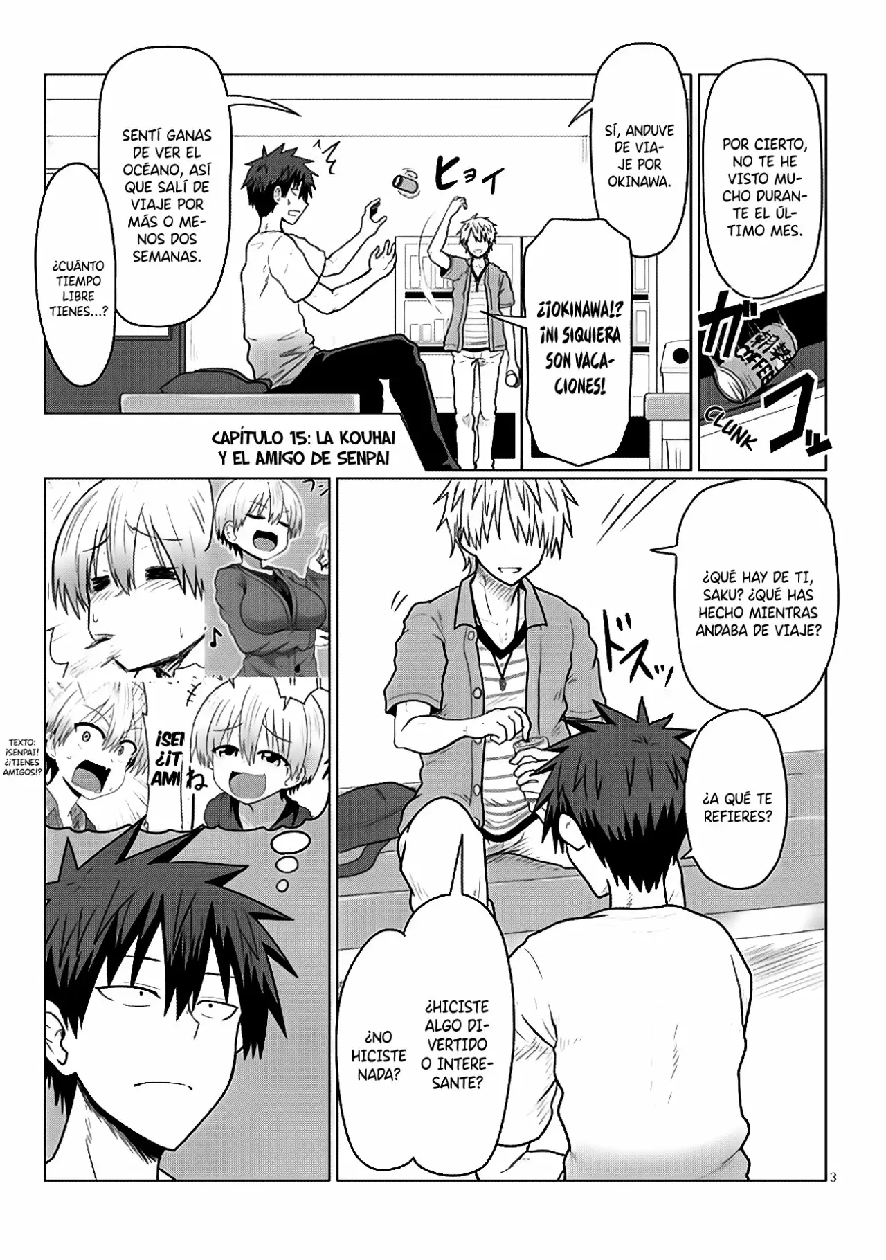 Uzaki-chan wa Asobitai! Capítulo 15 - Page 4