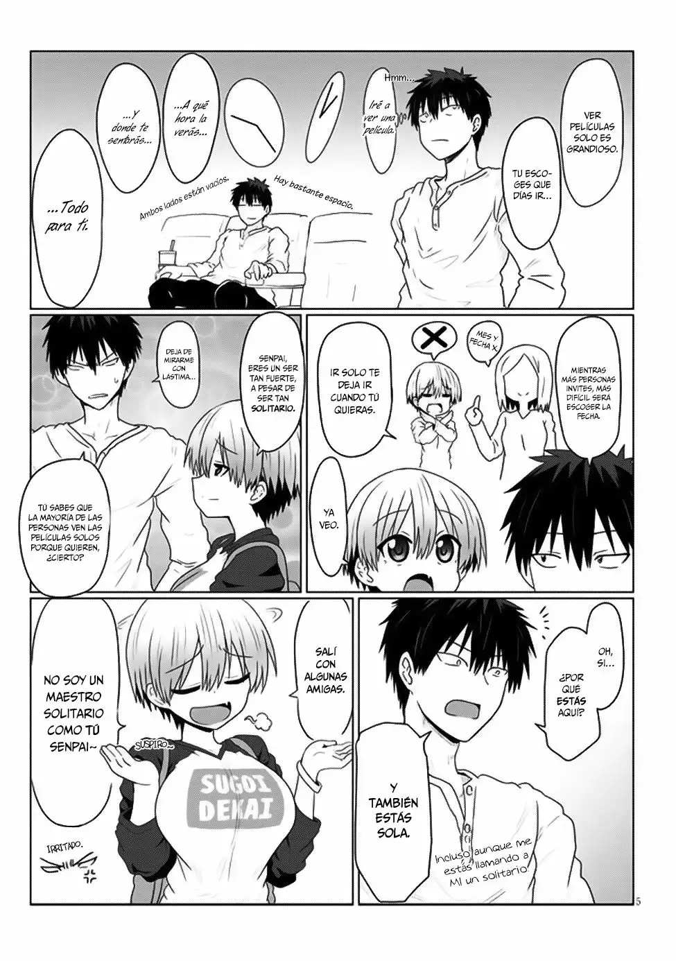 Uzaki-chan wa Asobitai! Capítulo 2 - Page 6