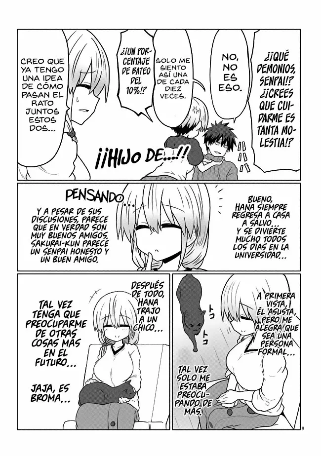 Uzaki-chan wa Asobitai! Capítulo 24 - Page 10