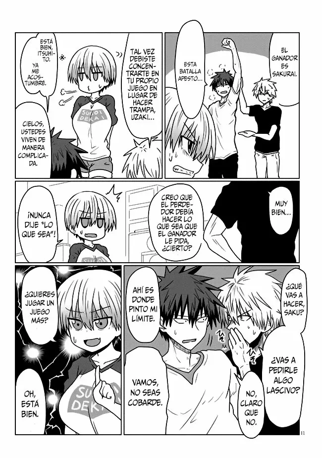 Uzaki-chan wa Asobitai! Capítulo 28 - Page 12