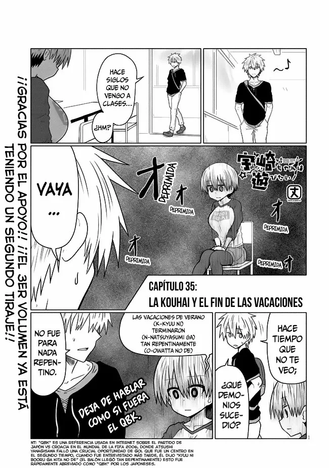 Uzaki-chan wa Asobitai! Capítulo 35 - Page 2