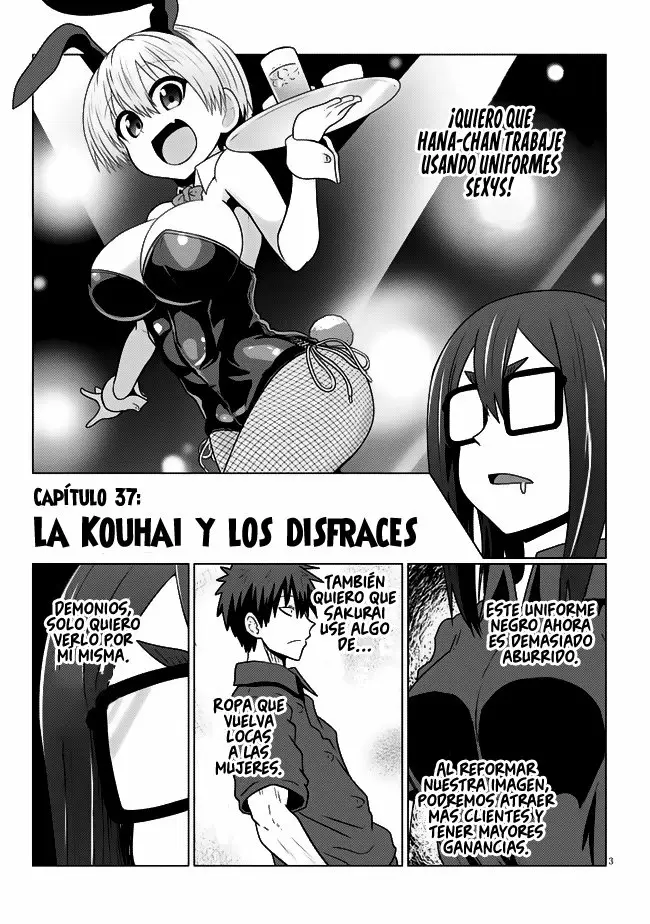 Uzaki-chan wa Asobitai! Capítulo 37 - Page 4