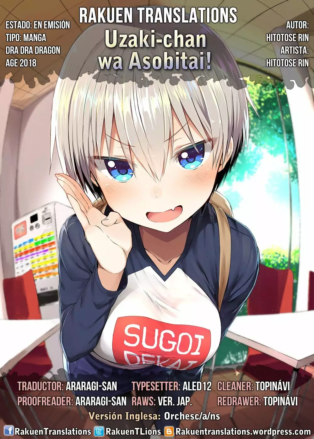 Uzaki-chan wa Asobitai! Capítulo 4 - Page 1