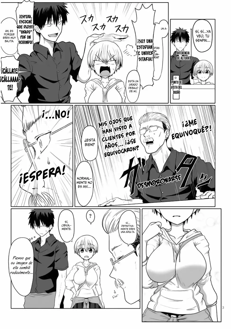 Uzaki-chan wa Asobitai! Capítulo 4 - Page 4