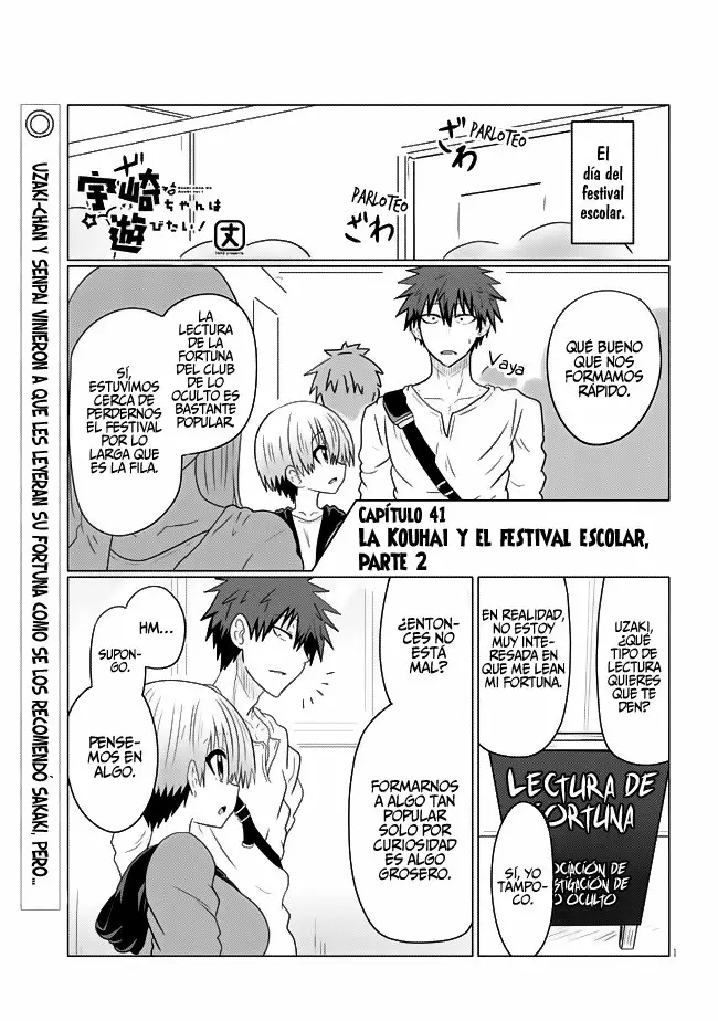 Uzaki-chan wa Asobitai! Capítulo 41 - Page 3