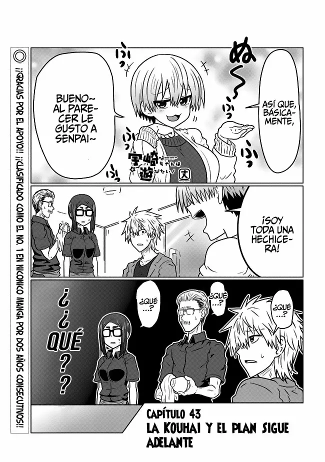 Uzaki-chan wa Asobitai! Capítulo 43 - Page 3